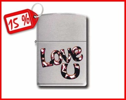 [ZV88Z.415] ZIPPO MD. 200 LOVE U