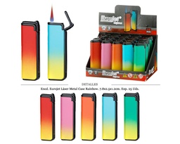 [304.004] ENCD. EUROJET LASER METAL CASE RAINBOW 20 UDS