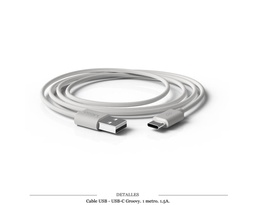 [100.312] CABLE GROOVY USB - USB C 1M 1.5A