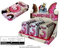 [116.253] CAJA METALICA MUNCHIES 18 UDS