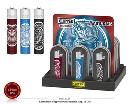 [200.934905] ENCD. CLIPPER METAL SAMURAI 12 UDS