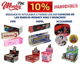 [00.01300] MONKEY KING / MUNCHIES PROMOCION 10% DTO