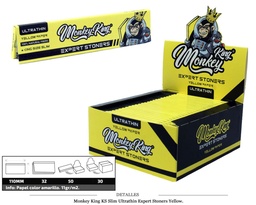 [115.60464] MONKEY KING KS SLIM EXPERT STONERS YELLOW 50 UDS