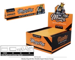 [115.60465] MONKEY KING KS SLIM EXPERT STONERS ORANGE 50 UDS