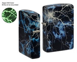 [ZEE006.535] ZIPPO MD. 48610 540 COLOR GLOW IN THE DARK GREEN