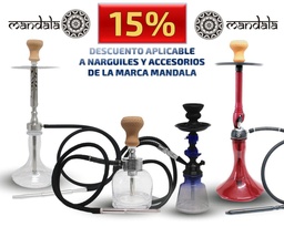 [00.01701] NARGUILES Y ACCESORIOS MANDALA + 15% DTO