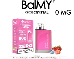 [111.95717] POD. DES. BALMY GO! CRYSTAL STRAWBERRY 0MG 2ML
