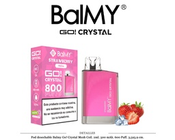 [111.95812] POD. DES. BALMY GO! CRYSTAL STRAWBERRY 20MG 2ML