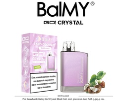 [111.95819] POD. DES. BALMY GO! CRYSTAL TARO COCONUT 20MG