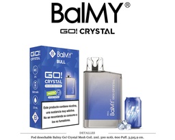 [111.95821] POD. DES. BALMY GO! CRYSTAL BULL 20MG