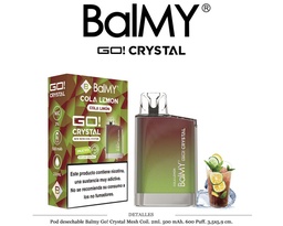 [111.95822] POD. DES. BALMY GO! CRYSTAL COLA LEMON 20MG