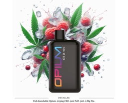 [111.70023] POD DESECH. OPIUM CBD SUPER BERRY ICE 3ML 0MG