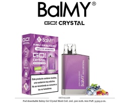 [111.95829] POD. DES. BALMY GO! CRYSTAL BUBBLEGUM BLUEBERRY 20MG 2ML
