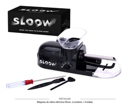 [116.10901] MAQ TUBO ELEC. SLOOW CLASSIC BLACK 1 UD