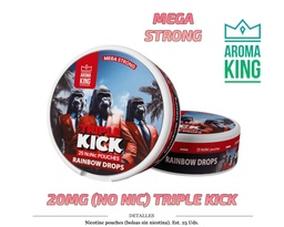 [110.951] NICO POUCH AROMA KING RAINBOW DROPS 20MG NO NIC 1 UD