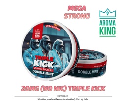 [110.952] NICO POUCH AROMA KING DOUBLE MINT 20MG NO NIC 1 UD