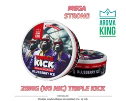 [110.954] NICO POUCH AROMA KING BLUEBERRY ICE 20MG NO NIC 1 UD