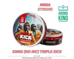 [110.955] NICO POUCH AROMA KING PEACH ICE 20MG NO NIC 1 UD