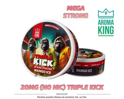 [110.956] NICO POUCH AROMA KING MANGO ICE 20MG NO NIC 1 UD