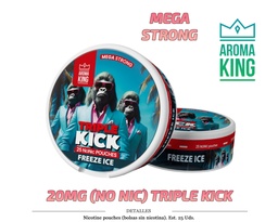 [110.957] NICO POUCH AROMA KING FREEZE ICE 20MG NO NIC 1 UD