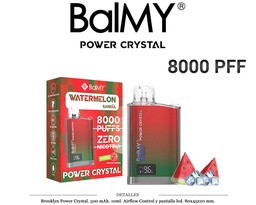 [111.98256] POD. DES. BALMY POWER CRYSTAL WATERMELON 0MG 10ML