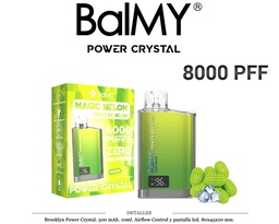 [111.98258] POD. DES. BALMY POWER CRYSTAL MAGIC MELON 0MG 10ML