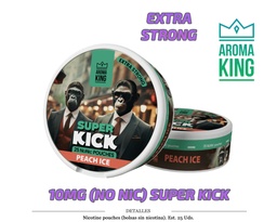 [110.93906] NICO POUCH AROMA KING PEACH ICE 10MG NO NIC 1 UD