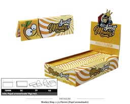 [115.61503] MONKEY KING 1 1/4 FLAVOUR MANGO 25 UDS