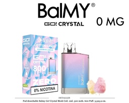 [111.95725] POD. DES. BALMY GO! CRYSTAL COTTON CANDY 0MG 2ML