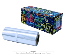 [124.75820] PAPEL ALUMINIO CHAMELEON ROLLO 25M 40 MICRAS