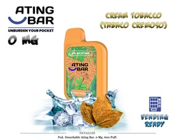 [111.94513] POD DES. ATING GRAFFITI CREAM TOBACCO 0MG 2ML