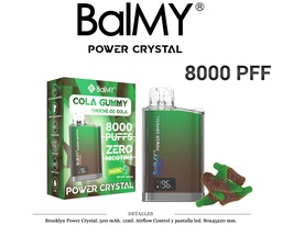 [111.98259] POD. DES. BALMY POWER CRYSTAL COLA GUMMY 0MG 12ML