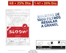 [113.04704] FILTRO SLOOW REGULAR 8MM 1X1000 UDS