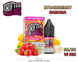 [110.85412] E-LIQUID DRIFTER SALT STRAWBERRY BANANA 10MG 10ML