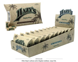 [113.00520] FILTRO HAZY'S COCONUT CHARCOAL 8MM F50 10 UDS