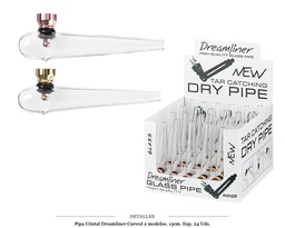 [124.64305] PIPA CRISTAL DREAMLINER 2 MOD. CURVED 12,5CM 24 UDS