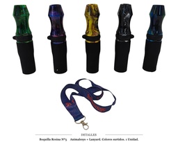 [124.76955] BOQUILLA RESINA ANIMALESYS+LANYARD 1UD Nº5
