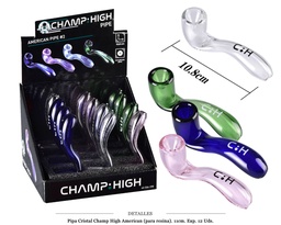 [124.661] PIPA CRISTAL CHAMP HIGH AMERICAN 11CM 12 UDS