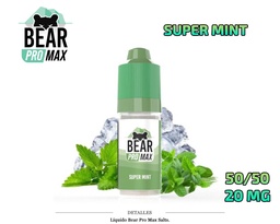 [110.86008] E-LIQUID BEAR PRO MAX SALTS SUPER MINT 20MG 20ML