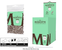 [113.09203] FILTRO MASCOTTE SLIM 6MM BROWN LONG 20X120 UDS