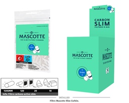 [113.09204] FILTRO MASCOTTE SLIM 6MM CARBON 20X120 UDS