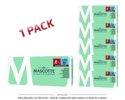 [113.117] TUBOS MASCOTTE 100 CLIQ FRESH 5X100 1 PACK