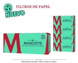 [113.265] TUBOS MASCOTTE 250 CLASSIC F. PAPEL 4X250 10 PACKS