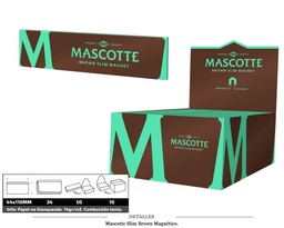 [115.831] MASCOTTE SLIM BROWN MAGNETICO 50 UDS