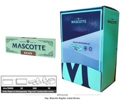 [115.861] EXP. MASCOTTE REGULAR 70MM BROWN 200 UDS