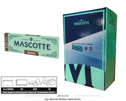 [115.865] EXP. MASCOTTE MEDIUM 1.1/4 BROWN 200 UDS
