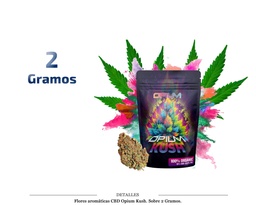 [110.425] FLORES AROMATICAS CBD OPIUM KUSH 2G