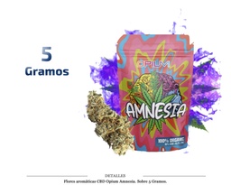 [110.441] FLORES AROMATICAS CBD OPIUM AMNESIA 5G