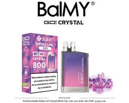 [111.95848] POD. DES. BALMY GO! CRYSTAL KISS SHISHA LINE 20MG 2ML