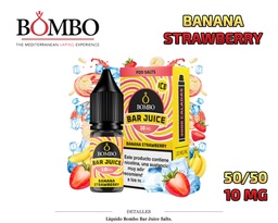 [110.85712] E-LIQUID BOMBO BANANA STRAWBERRY ICE 10MG 10ML